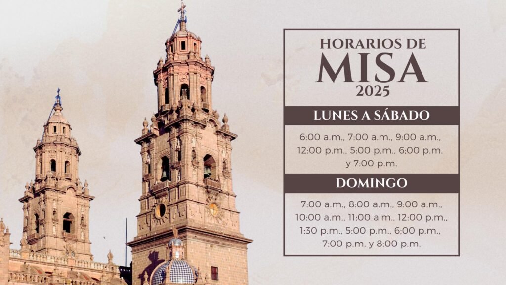 Misas Catedral de Morelia