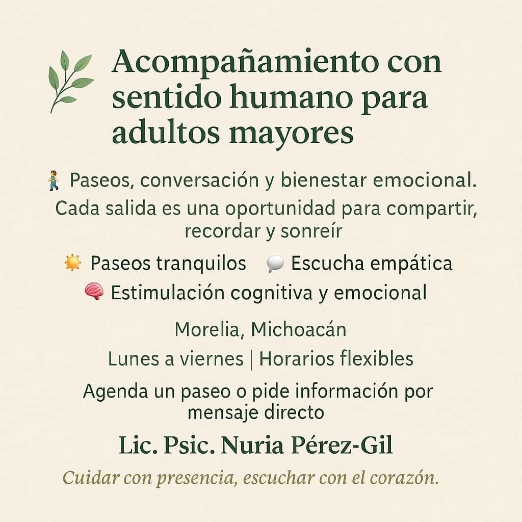 Acompañamiento adultos mayores